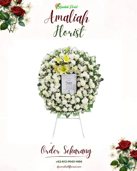 Krans Bunga Duka Way Sindi Utara